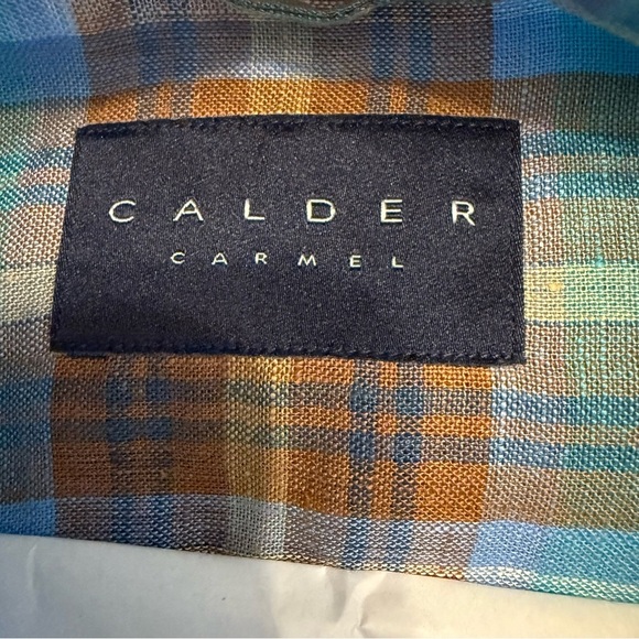 Calder Carmel Men’s Shirt XL – Limited Edition 1/100 Plaid Button Down - Picture 5 of 9